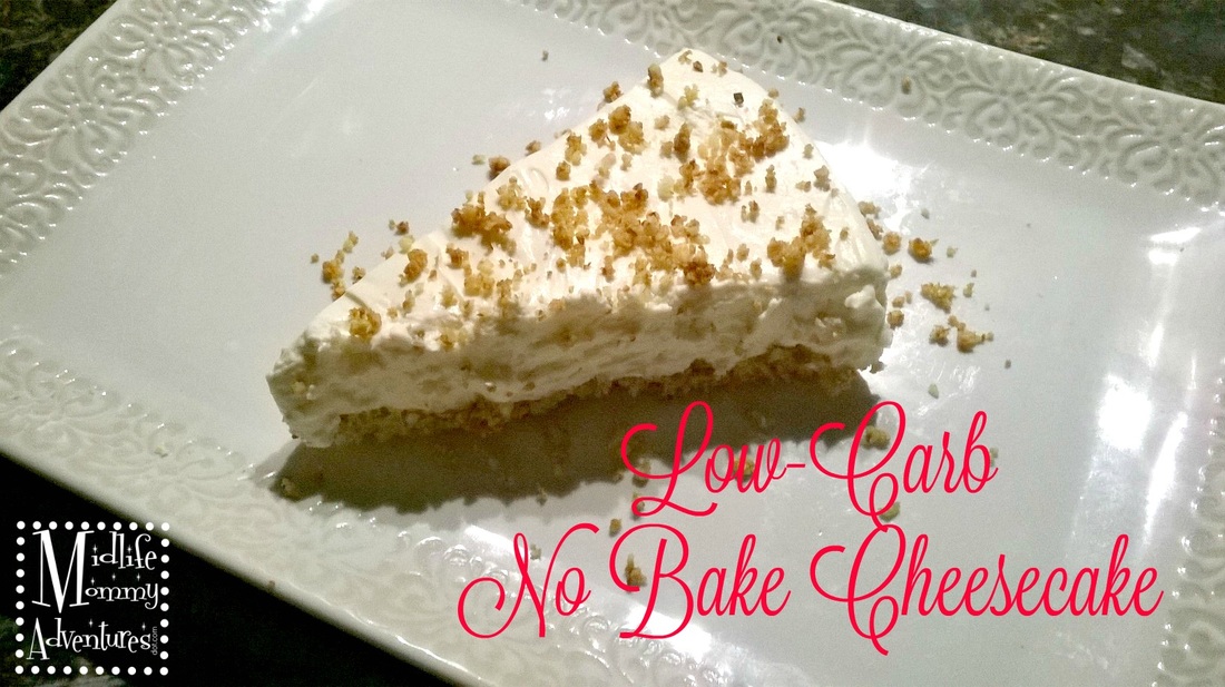 #LowCarb No Bake Cheesecake #Recipe #Keto