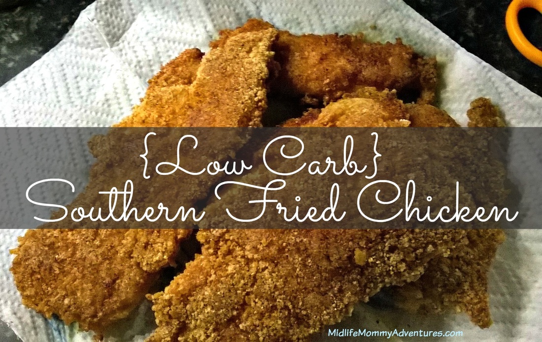 #LowCarb Southern Fried Chicken