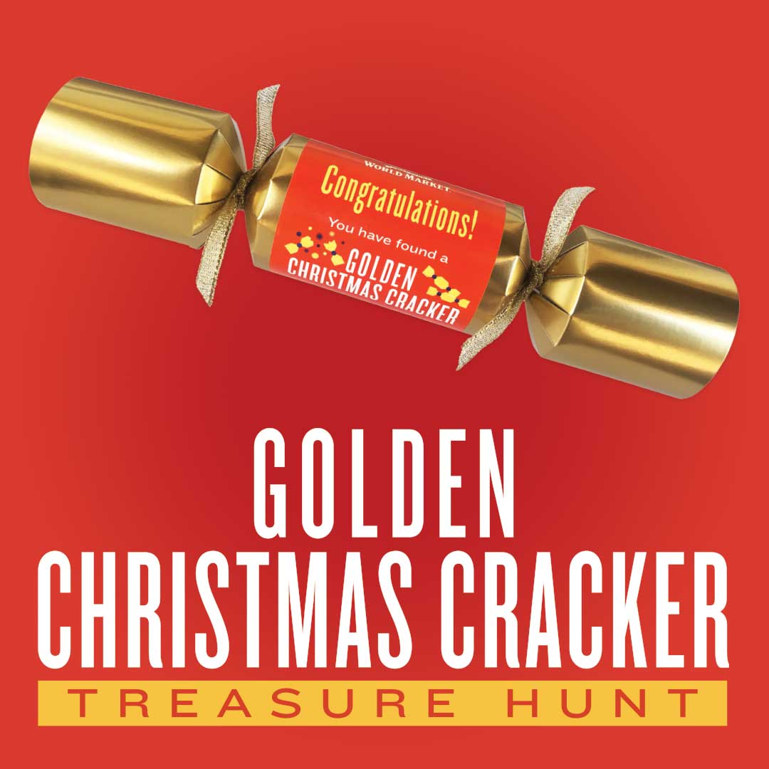 Cost Plus WOrld Market's Golden Christams Cracker Game