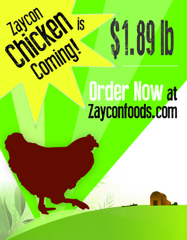 Zaycon Foods All Natural Chicken Only $1.89lb