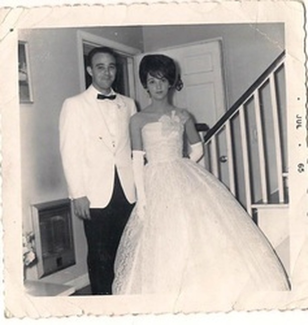 My beautiful Mom (and Dad). Prom 196(something)