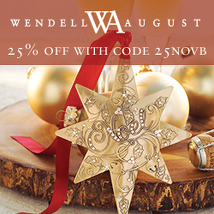 25% Off at Wendell August