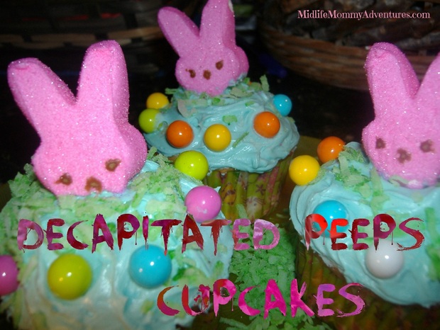 peeps cupcakes