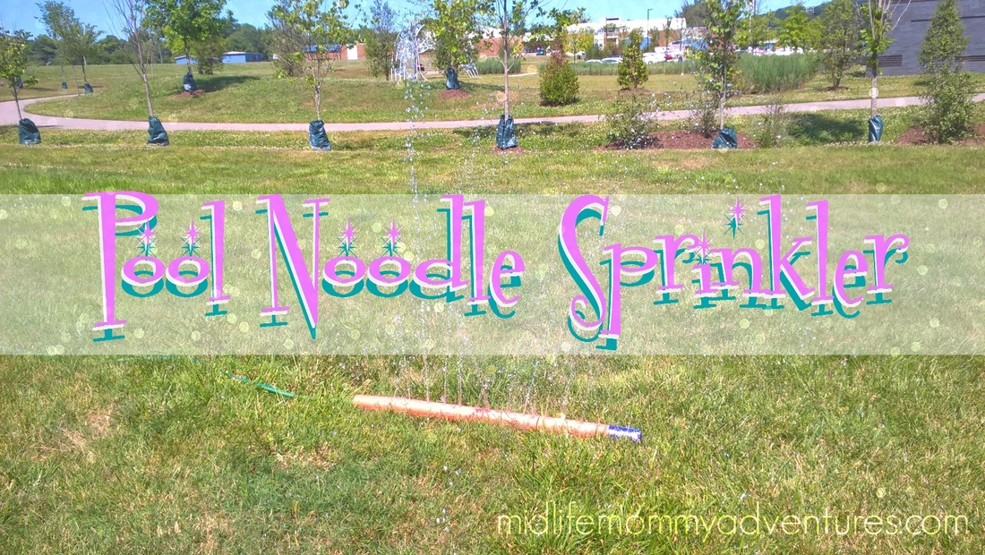 Pool Noodle Sprinkler DIY 