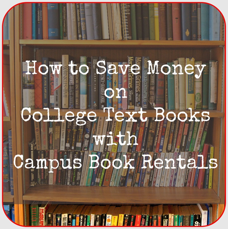 How to save money on college text books with Campus Book Rentals #ad 