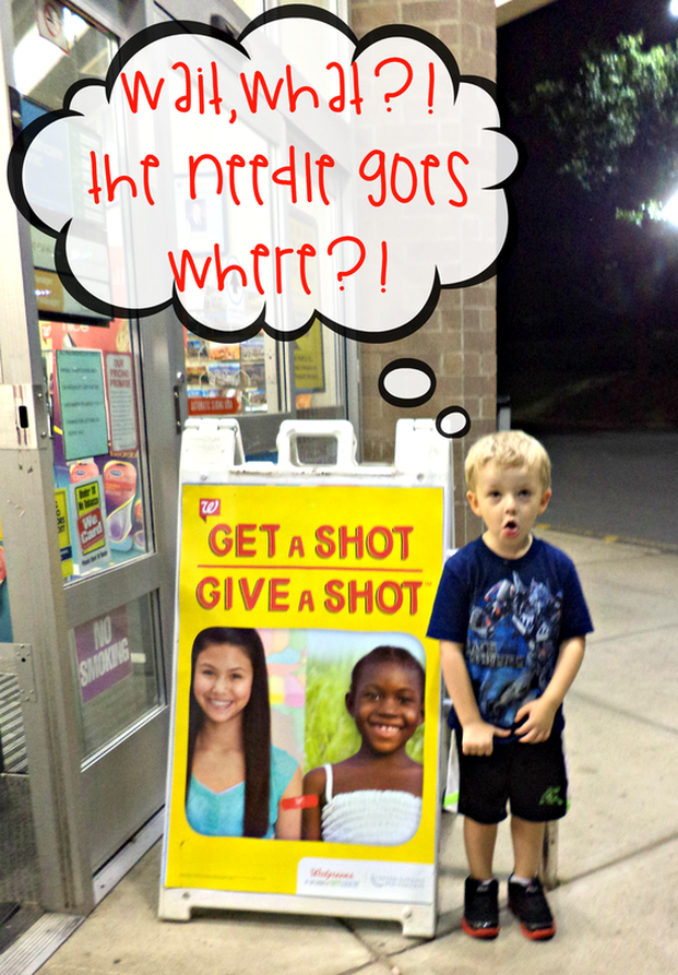 Get a Shot, #GiveaShot with Walgreens 