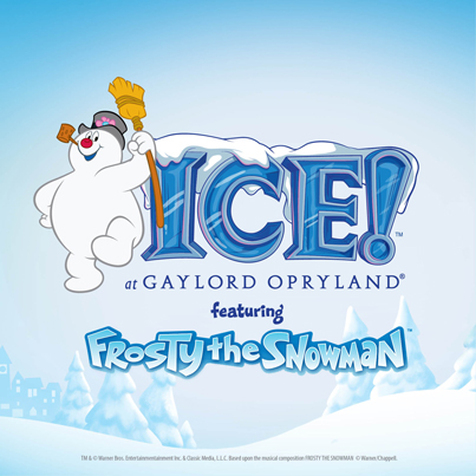 Frosty the Snowman at Gaylord's ICE!
