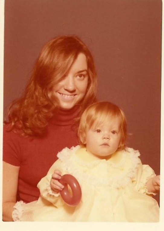 Mom & Me circa 1976ish