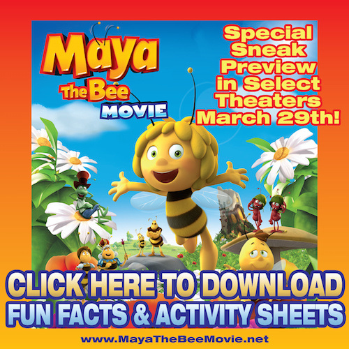 Maya The Bee Activity Sheets 