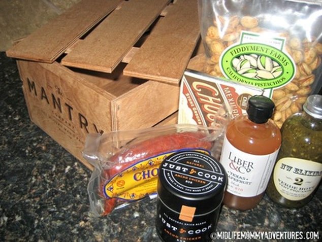 Mantry Monthly foodie box for men