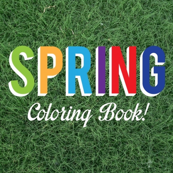 FREE Spring Themed Coloring Book