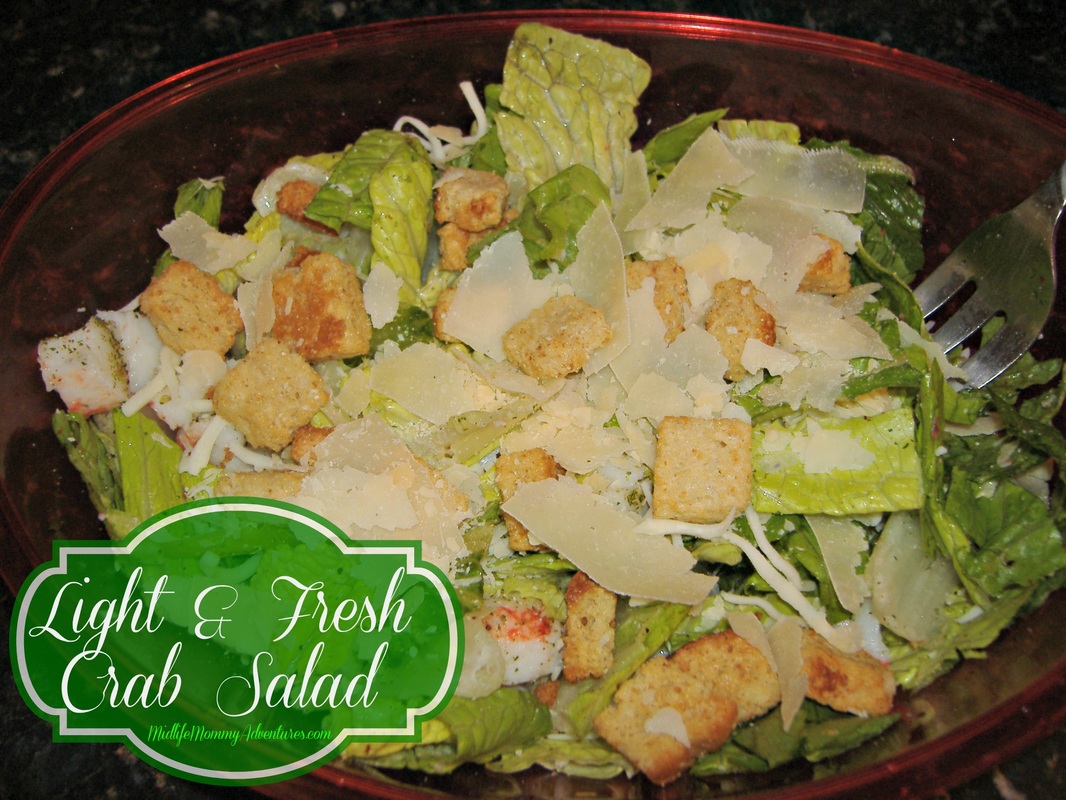 Light and Fresh Crab Salad