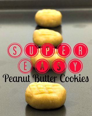 Super easy peanut butter cookie #Recipe
