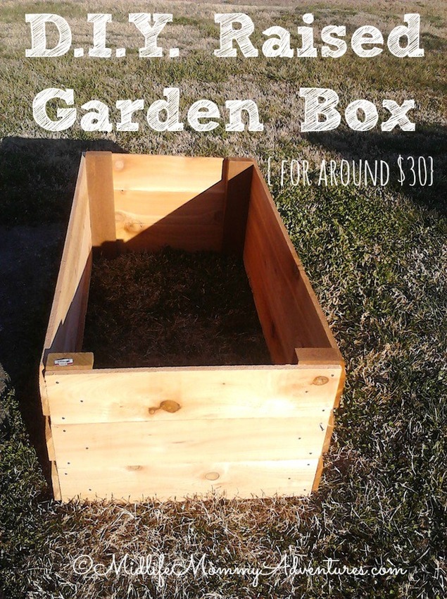 DIY Raised Garden Box